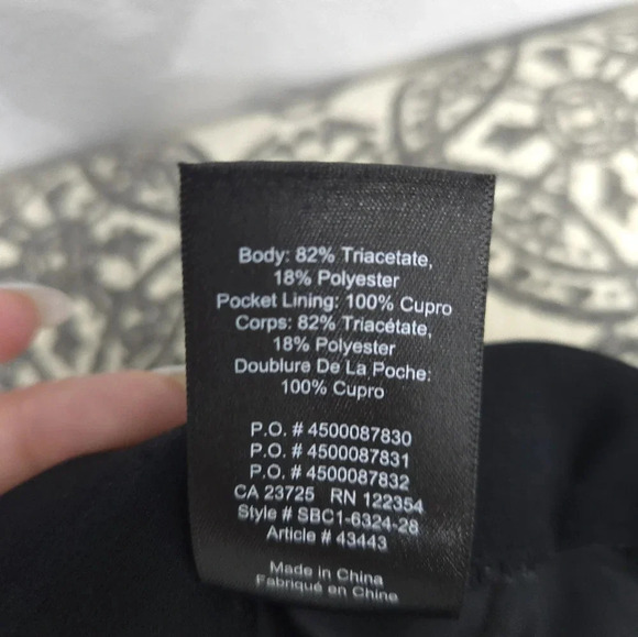 Babaton Black Cohen Crepe Ankle Pants - Picture 10 of 10